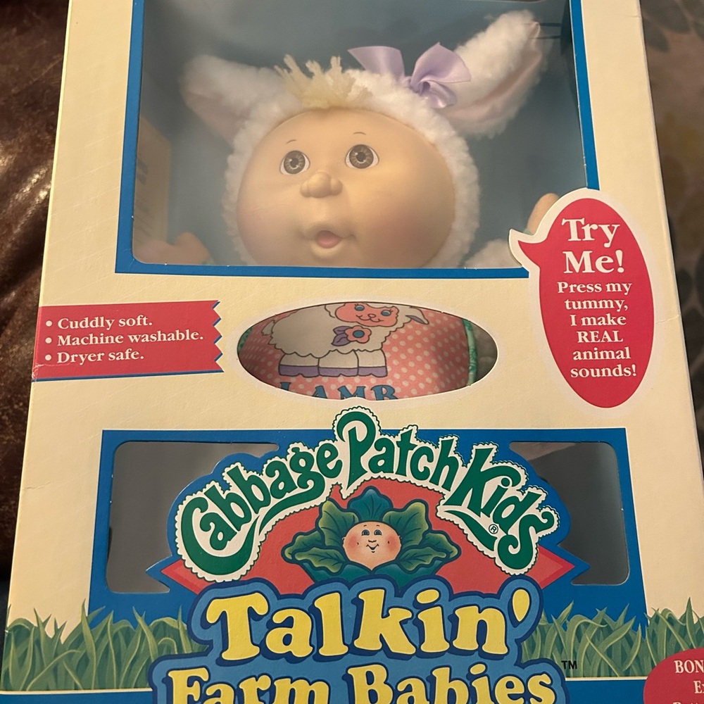 Cabbage Patch Kids Talking Farm Animals Lamb